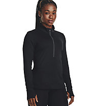 Under Armour Qualifier Run 1/4 Zip W - maglia running - donna, Black