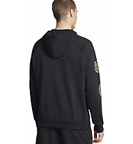 Under Armour Rival Fleece Logo M - Kapuzenpullover - Herren, Black