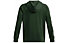 Under Armour Rival Fleece Logo M - felpa con cappuccio - uomo, Green