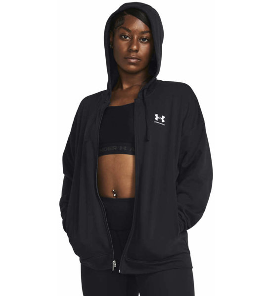 Felpa under armour donna nero online