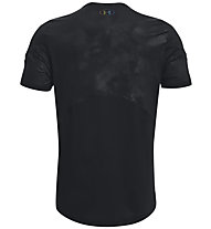 Under Armour Rush Emboss Ss - T-shirt - uomo, Black