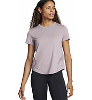 Under Armour Rush Vanish Elite Vent W T-Shirt für Damen, Light Pink