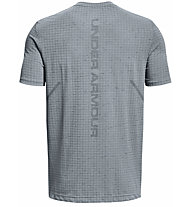 Under Armour Seamless Grid M - T-Shirt - Herren, Grey