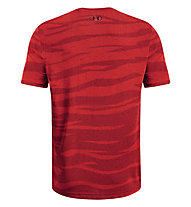 Under Armour Seamless Novelty Ss - T-Shirt - Herren , Red