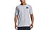 Under Armour Symbol Barcode - T-shirt Fitness - uomo, Light Grey