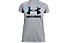 Under Armour Tech Big Logo Solid - T-Shirt - Kinder, Light Grey