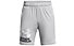 Under Armour Tech Logo Jr - pantaloni fitness - bambino, Grey