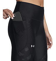 Under Armour Tech™ Printed Panel Ankle - leggings fitness - donna, Black