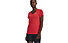 Under Armour Tech SSV Twist - T-shirt fitness - donna, Dark Orange