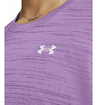 Under Armour Tech Tiger W - T-shirt - donna, Purple