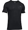 Under Armour Threadborne Fitted - T-shirt fitness - uomo, Black
