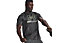 Under Armour Training Vent Graphic Ss - T-shirt fitness - uomo, Grey
