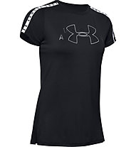 Under Armour Armour Sport Branded - T-shirt fitness - donna, Black