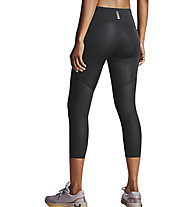 Under Armour Fly Fast 2.0 HG Crop - pantaloni fitness - donna, Black
