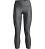 Under Armour UA HeatGear® Armour Hi-Rise 7/8 - pantaloni corti fitness - donna, Grey