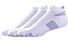 Under Armour UA HeatGear Low Cut Socks, White