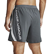 Under Armour Launch SW Branded 18 cm - pantaloni corti running - uomo, Dark Grey