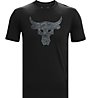 Under Armour Project Rock Brahma Bull SS - T-shirt - uomo, Black