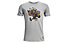 Under Armour Project Rock Sms Ss - T-shirt - bambino, Gray