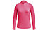 Under Armour UA Qualifier Run 2.0 1/2 Zip - Runningshirt - Damen, Light Pink