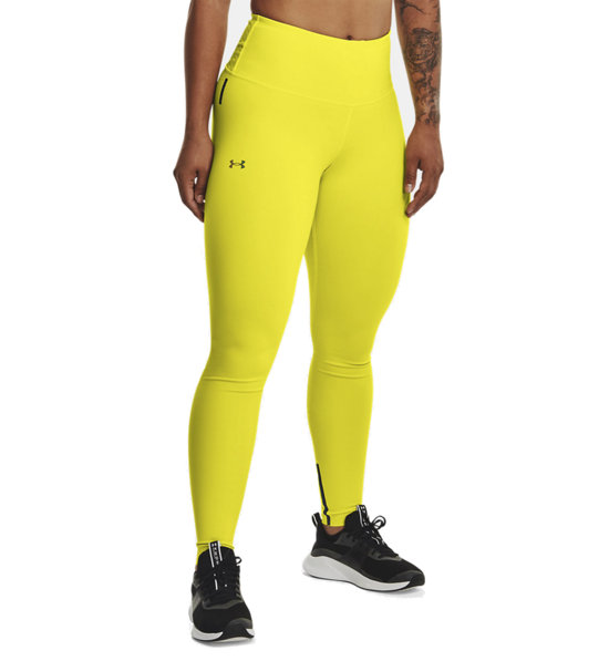 Pantaloni under shop armour donna giallo