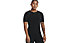 Under Armour UA Rush Seamless SS - T-shirt fitness - donna, Black/Grey