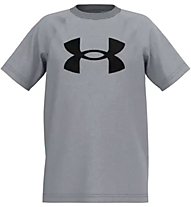 Under Armour Tech™ Big Logo SS - T-shirt - ragazzo, Grey/Black