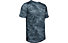 Under Armour Tech SS Printed - T-shirt fitness - uomo, Grey