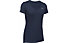 Under Armour Damen T-Shirt mit V-Ausschnitt UA Tech, Dark Blue