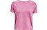 Under Armour UA Tech Vent SS - T-shirt fitness - donna, Pink
