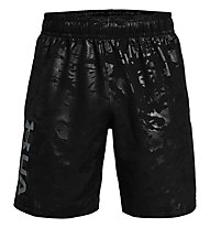 Under Armour UA Woven Emboss Shorts - Trainingshort - Herren, Black