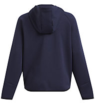 Under Armour Unstoppable Fleece W - felpa con cappuccio - donna, Dark Blue