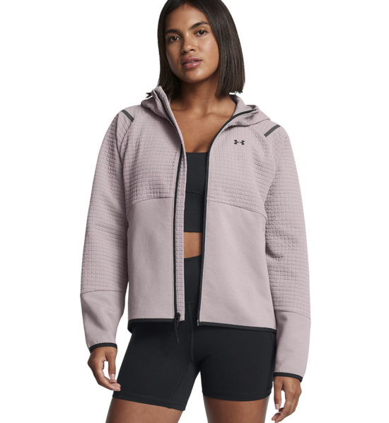 Under Armour Unstoppable Fleece Grid W felpa con cappuccio donna Sportler