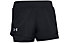 Under Armour Fly By 2.0 Mini 2-in-1 - pantaloni corti running - donna, Black