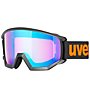 Uvex Athletic CV - Skibrille, Black/Orange