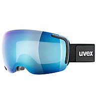 Uvex Big 40 FM - Skibrille, Black/Blue Matt