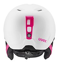 Uvex Heyya Pro - casco sci - bambini, White/Pink