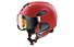 Uvex Hlmt 300 - casco da sci - uomo, Red