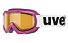 Uvex Slider - maschera da sci - bambino, Pink