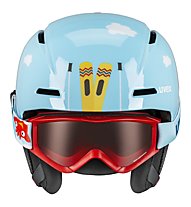 Uvex Viti set - casco sci - bambini, Light Blue