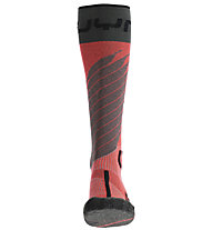 Uyn Ski One Merino - Skisocken - Damen, Pink/Black