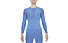 Uyn UYN Resilyon - maglietta tecnica a maniche lunghe - uomo, Blue/Red