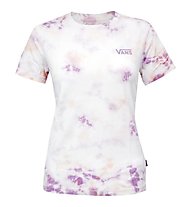Vans Tye Dye - T-Shirt - Damen, White/Light Violet