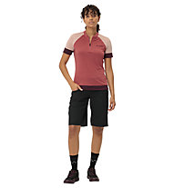 Vaude Altissimo Q-Zip Shirt W - maglia ciclismo - donna, Pink
