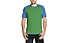 Vaude Hallett - T-shirt - uomo, Light Blue/Green