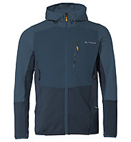 Vaude Me Monviso Grid - Fleecejacke - Herren, Dark Blue/Blue