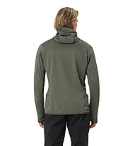 Vaude Monviso II M - felpa in pile - uomo, Green/Black