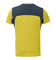 Vaude Scopi III - T-shirt - uomo, Yellow/Blue