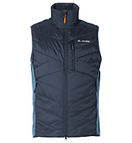 Vaude Sesvenna IV M- gilet sci alpinismo - uomo, Blue/Orange