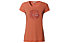 Vaude Skomer Print II - T-shirt - donna, Orange